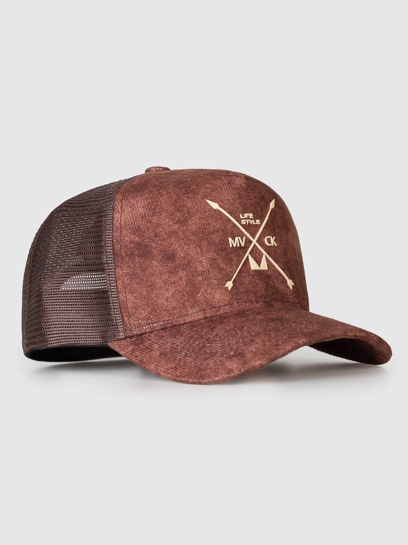 Boné Trucker Texas Camurça Ferrugem MVCK