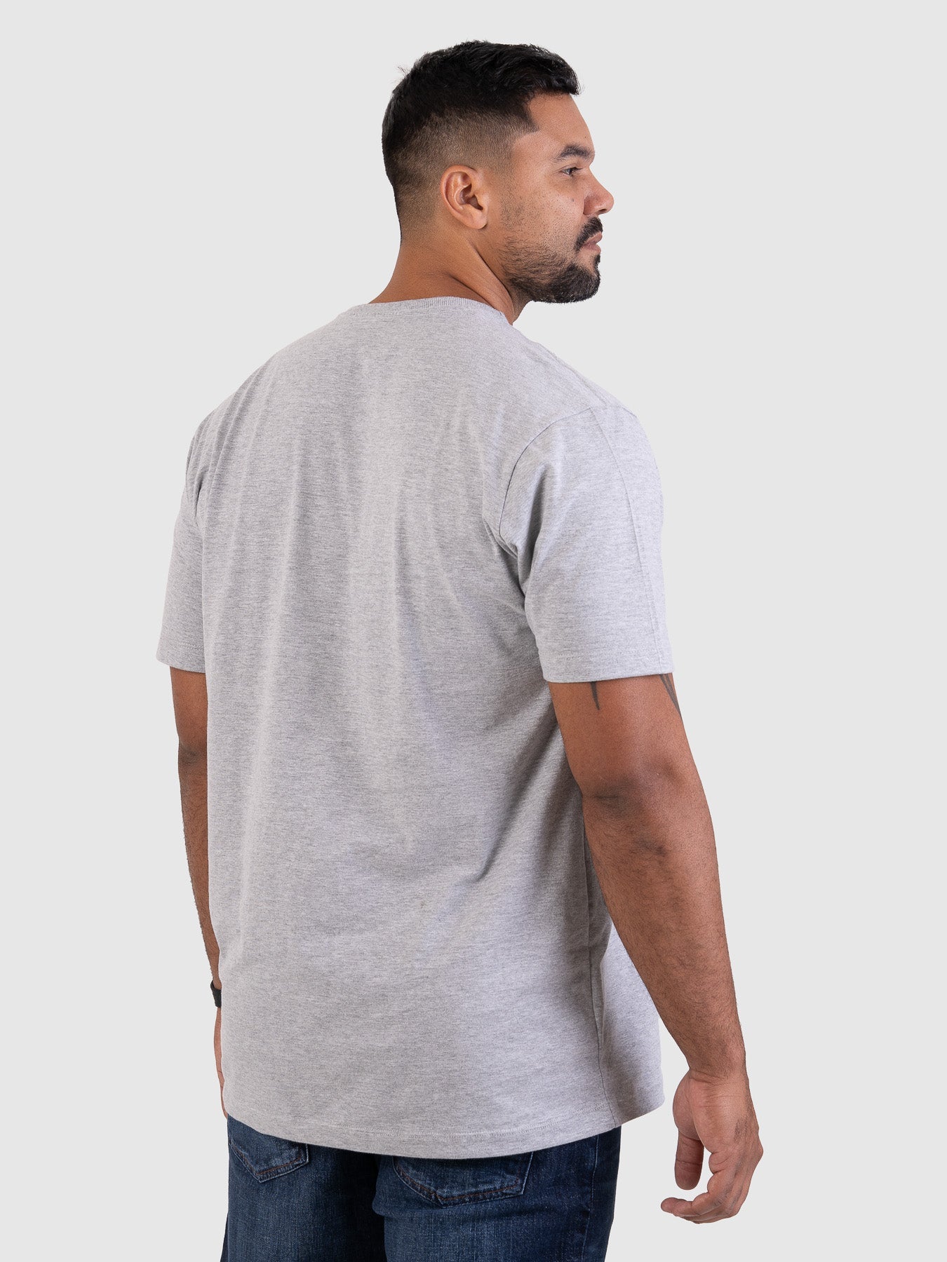 Camiseta Timeless Cinza Mescla M4 MVCK
