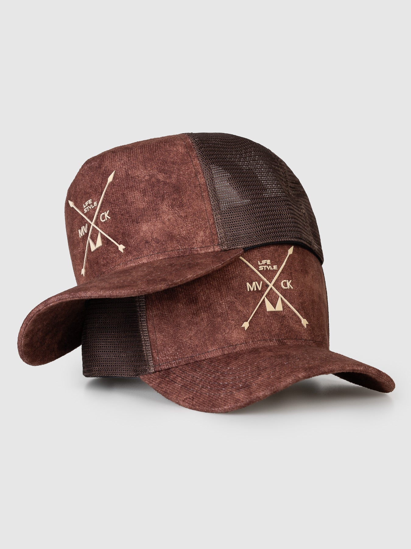 Boné Trucker Texas Camurça Ferrugem MVCK