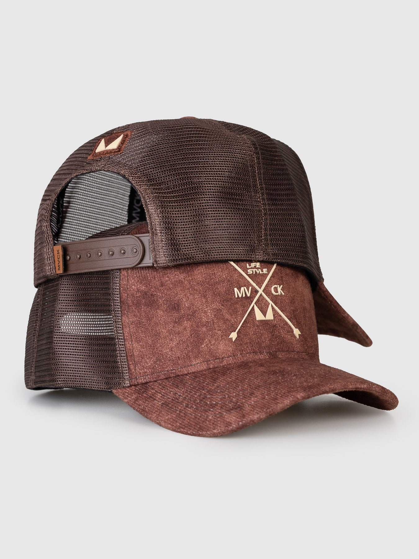 Boné Trucker Texas Camurça Ferrugem MVCK