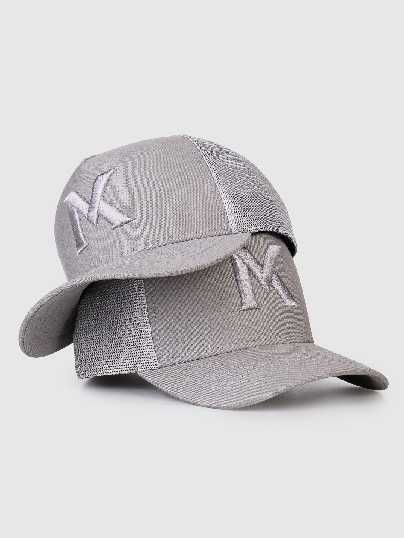 Boné Trucker Maverick Cinza MVCK