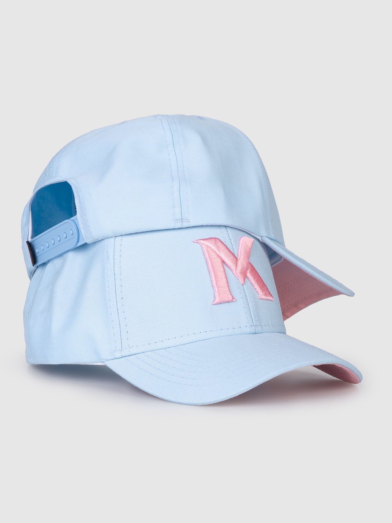 Boné Polo Maverick Azul e Rosa MVCK