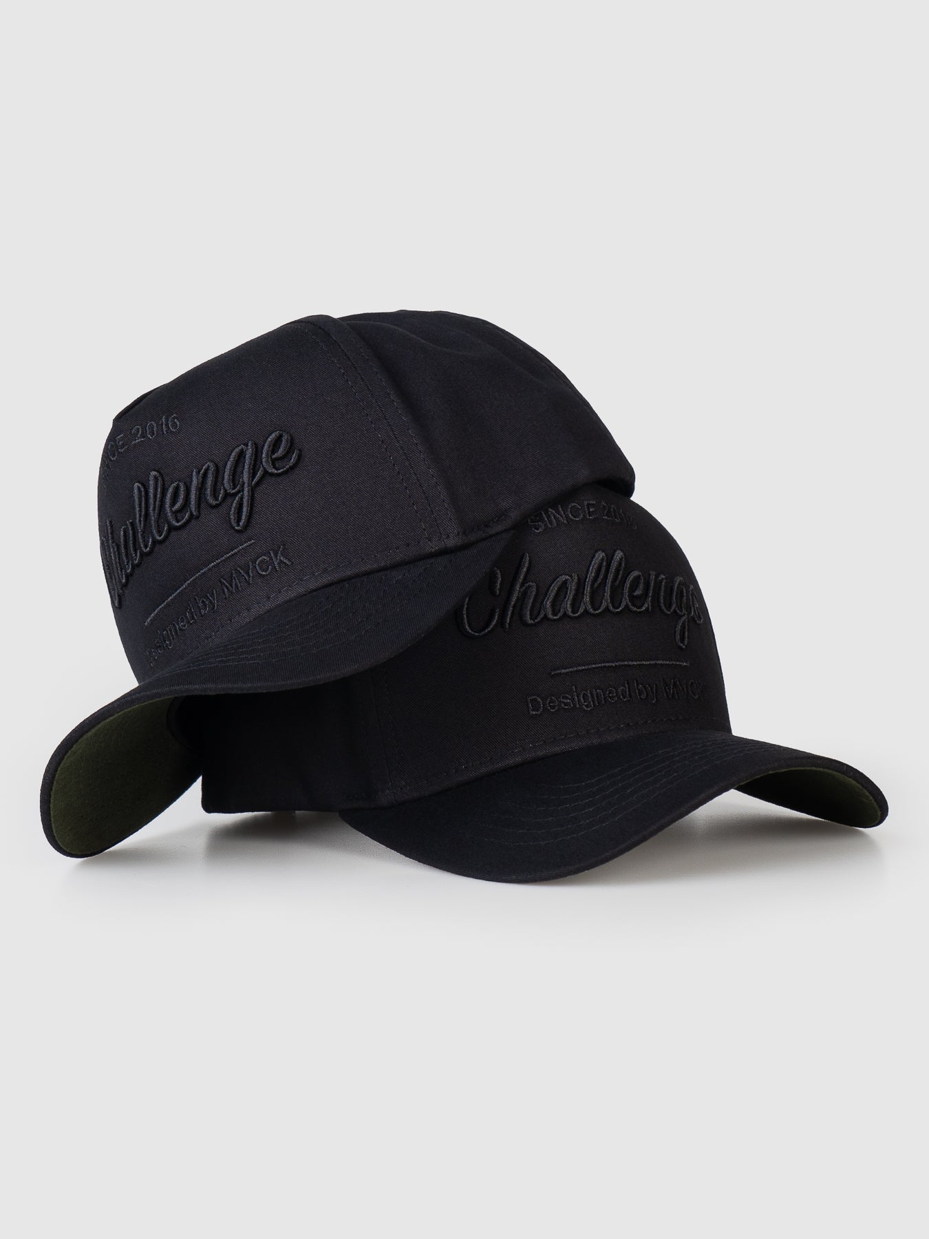 Boné Aba Curva Challenge All Black MVCK