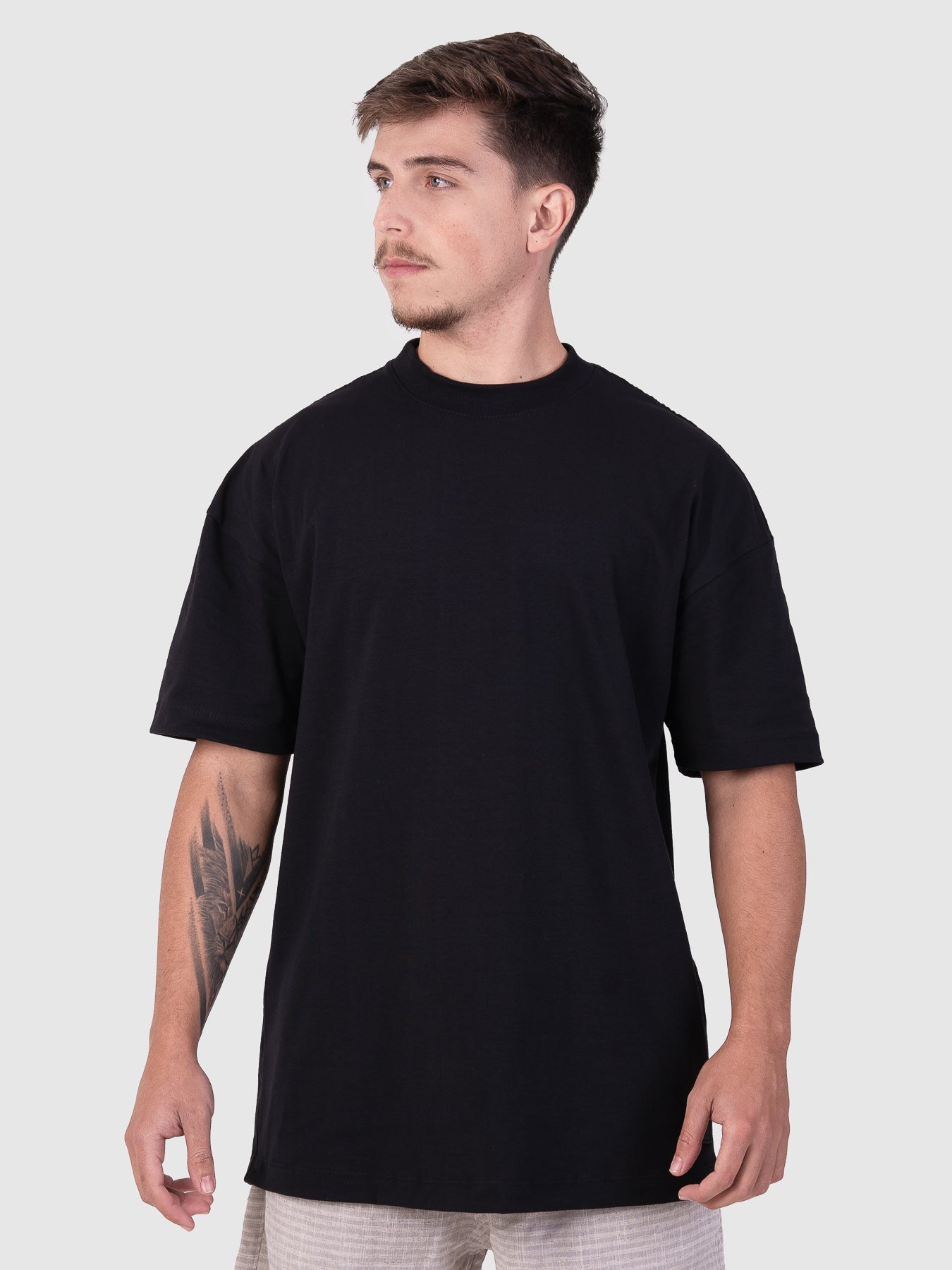 Camiseta Masculina Oversized All Black MVCK