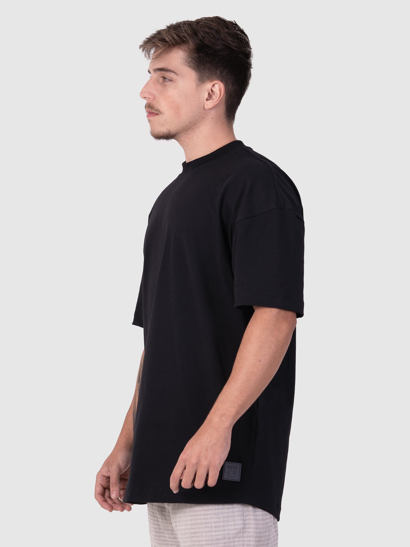 Camiseta Masculina Oversized All Black MVCK