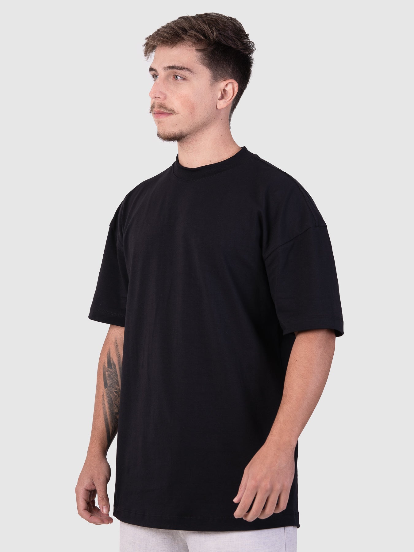 Camiseta Masculina Oversized All Black MVCK