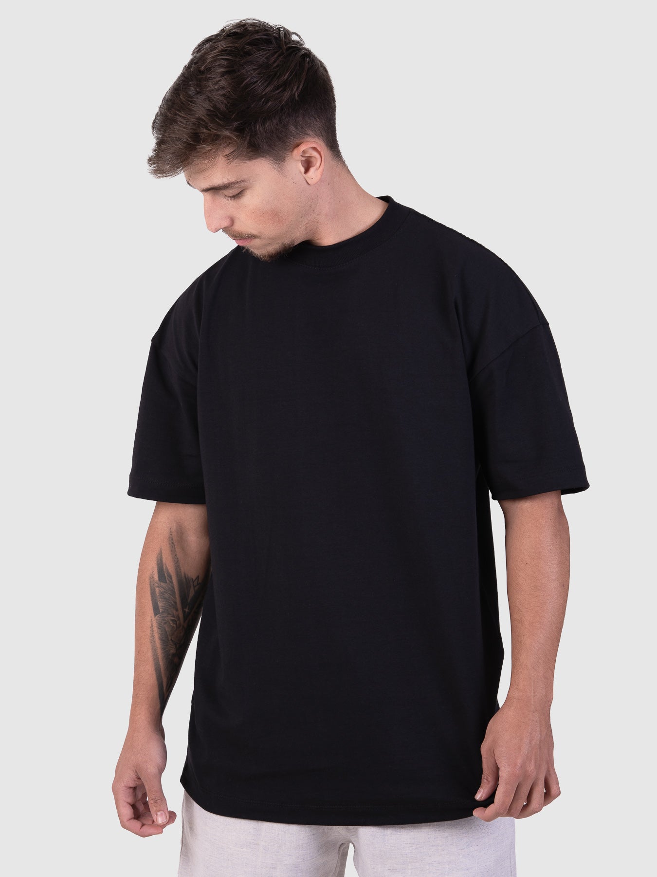 Camiseta Masculina Oversized All Black MVCK