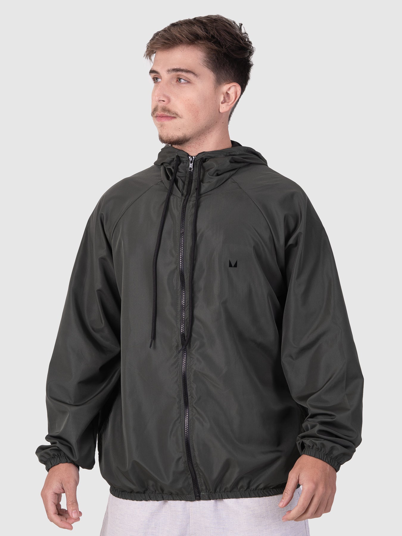 Jaqueta Corta Vento Verde Militar MVCK