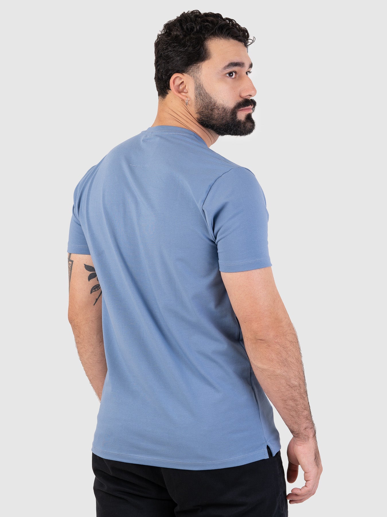 Camiseta Fio Egípcio Azul MVCK