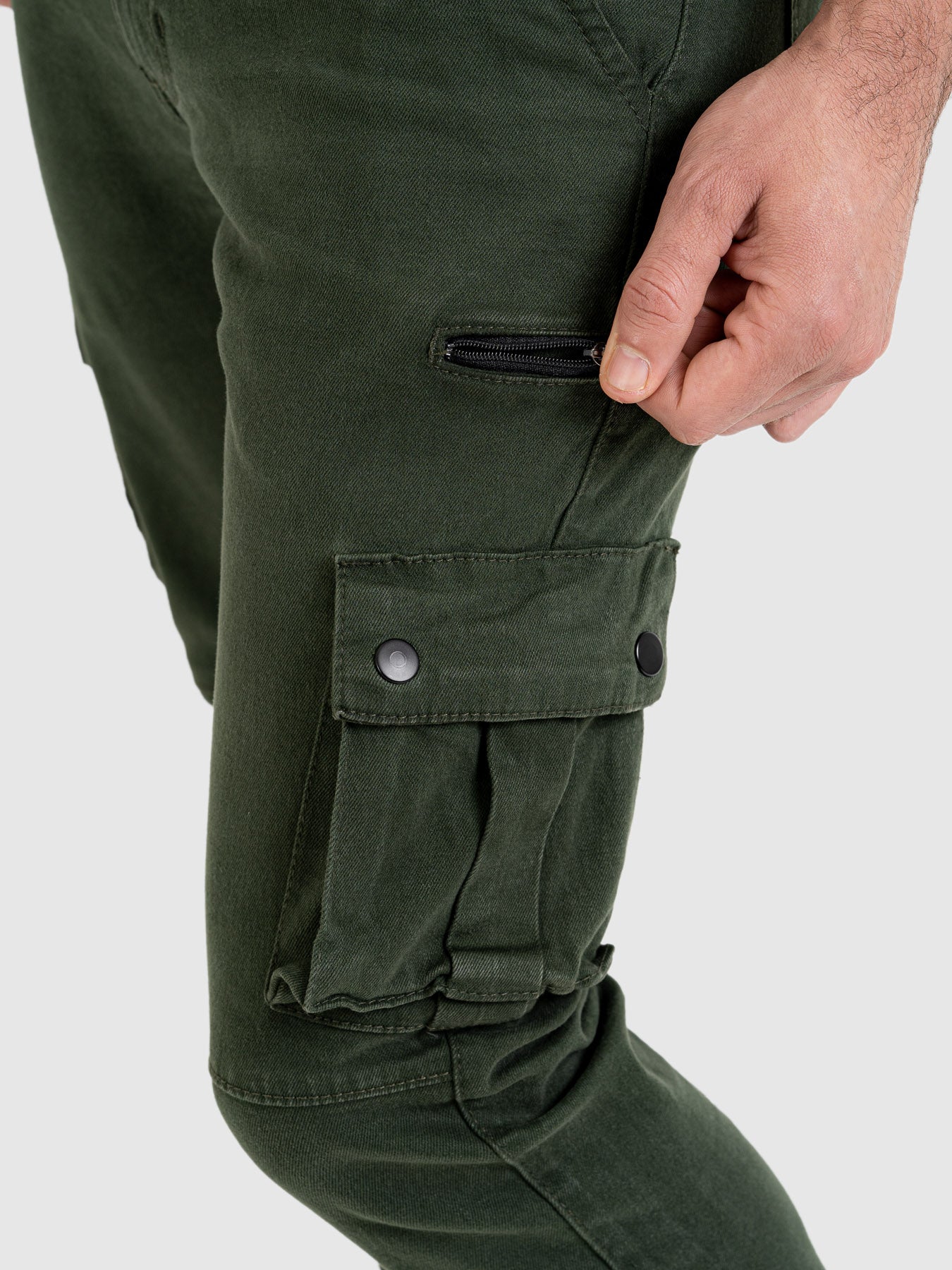 Calça Sarja Verde Militar MVCK