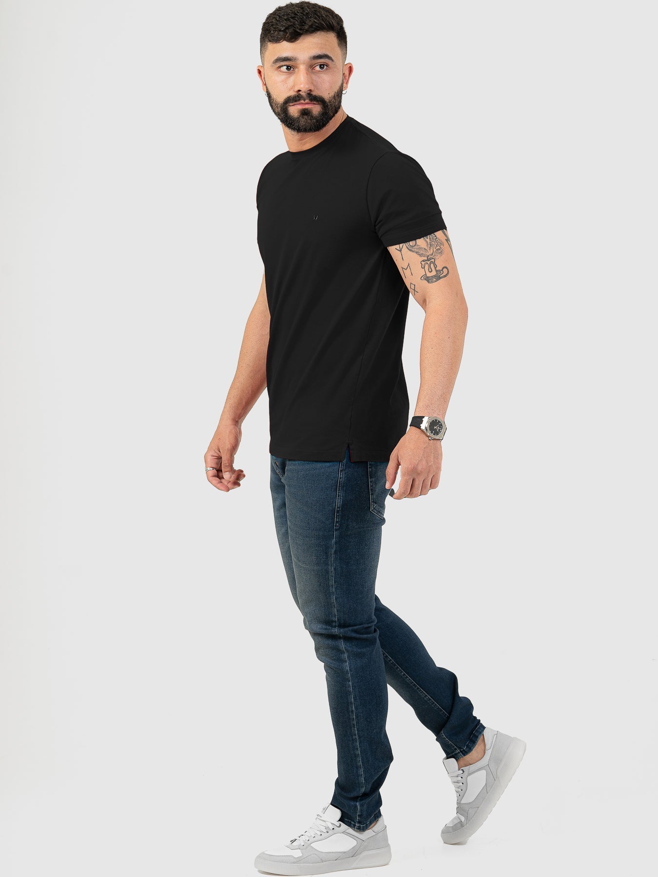 Camiseta Fio Egípcio All Black MVCK