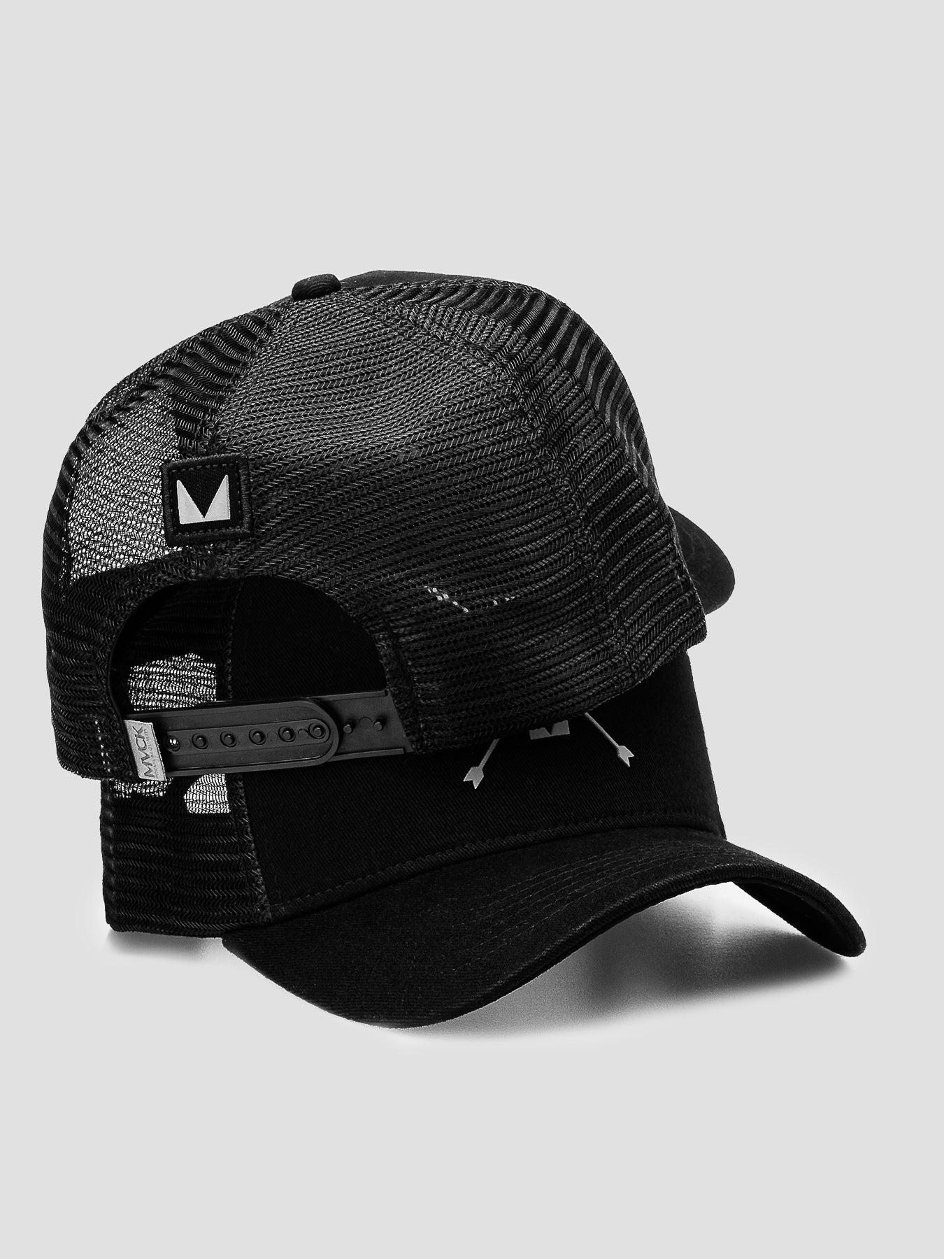 Boné Trucker Texas Preto e Branco MVCK