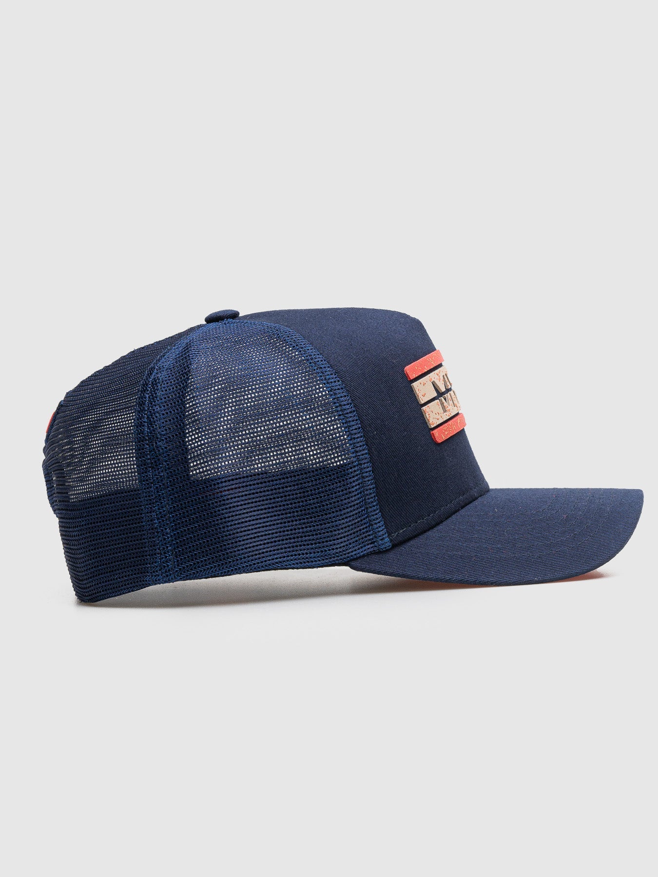 Boné Trucker Dakota Marinho e Vermelho MVCK