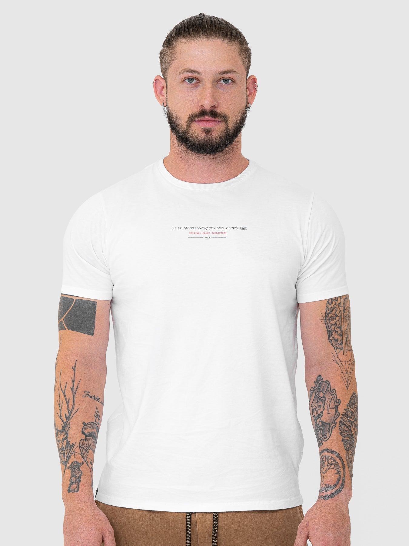 Camiseta Minimalist Branca MVCK