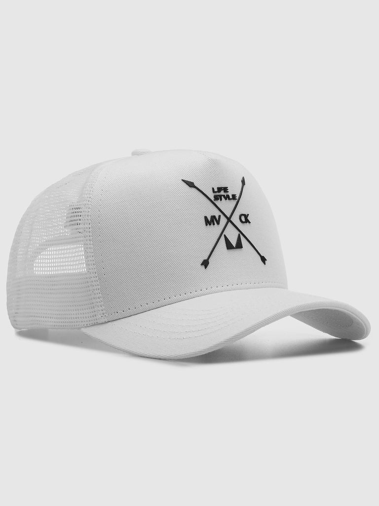 Boné Trucker Texas Branco MVCK